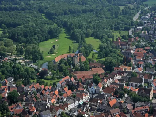 Steinfurt. Mit Altstadt, Schloss und Bagno Park