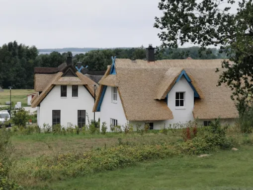 Reetdach-Ferienhäuser