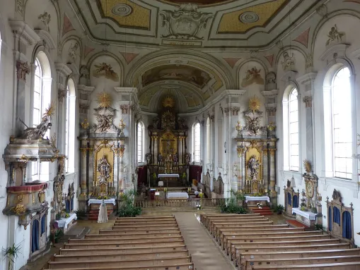 Innenansicht Kirche St. Stephan