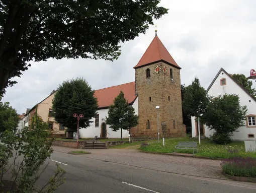 Die protestantische Elisabethkirche in Limbach, Gemeinde Kirkel