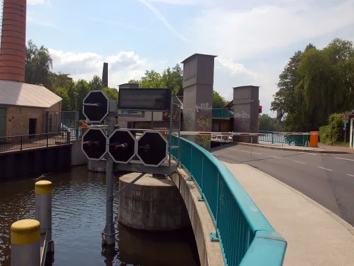 Schleuse am Finowkanal