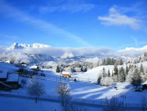 Sonnenaufgang Werfenweng-Hochkönig