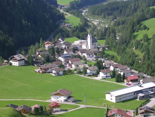 Dorf Kals am Fuße des Großglockners