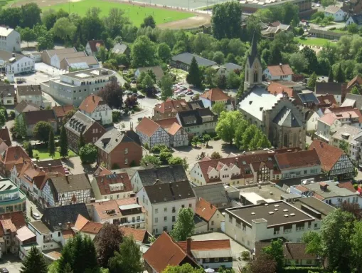 Marsberg im Tal der Diemel