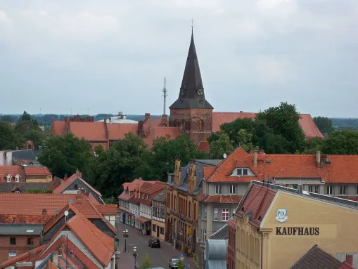 Katharinenkirche vom Turm des Neustädter Rathauses