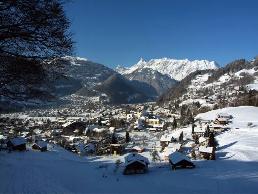 Tschagguns im Winter