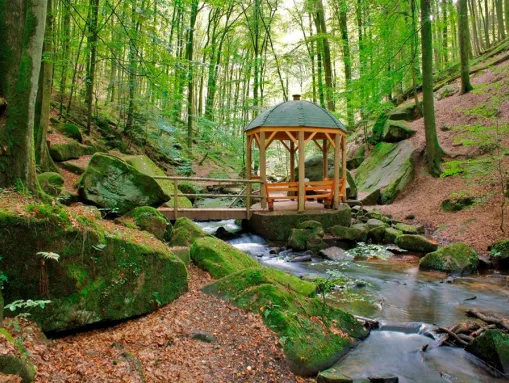 ... durch die Karlstalschlucht