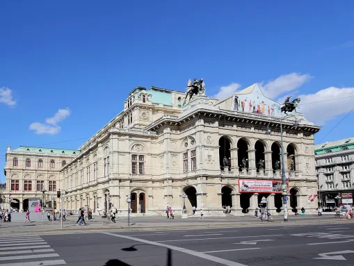 Wiener Staatsoper mit alljährlichem Opernball