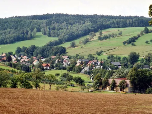 Blick auf Markersbach