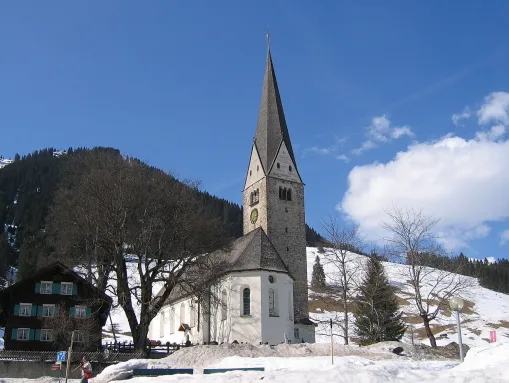 Katholische Pfarrkirche St. Jodok in Mittelberg