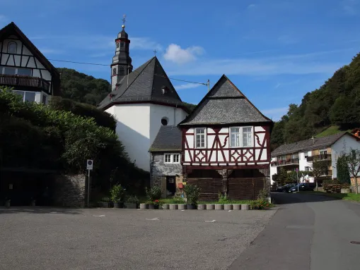 Die Ortsmitte von Sauerthal