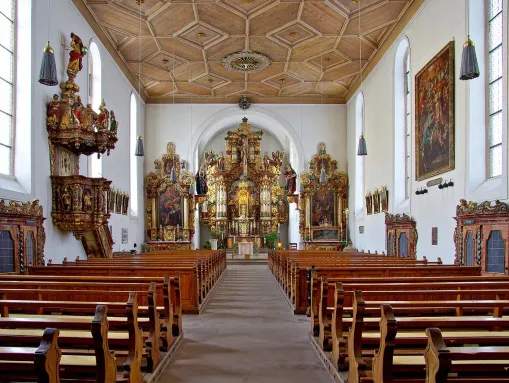 Innenansicht Maria in der Tanne