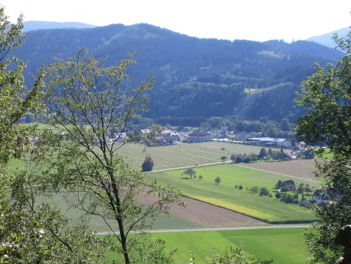 Himmelreich von der Burg Wiesneck gesehen