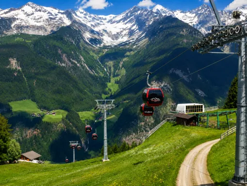 K-Express im Skigebiet Klausberg in Steinhaus im Ahrntal