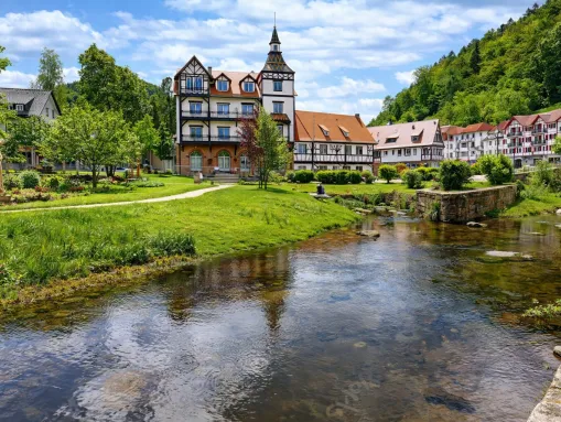 Bad Herrenalb, Kurort im nördlichen Schwarzwald