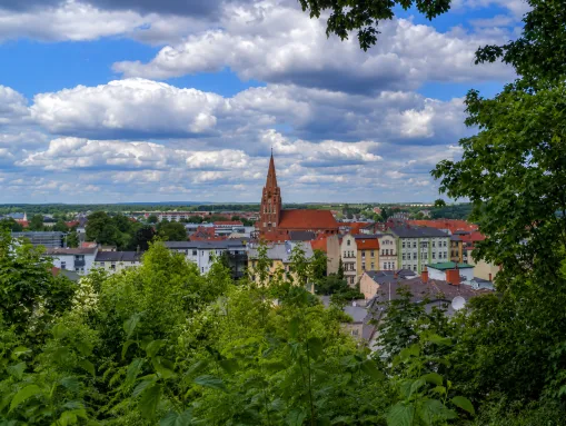Eberswalde in der geschichtsträchtigen Region Barnim-Schorfheide
