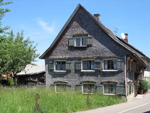 Wohnhaus aus dem, 18. Jahrhundert, das älteste Haus von Lindenberg