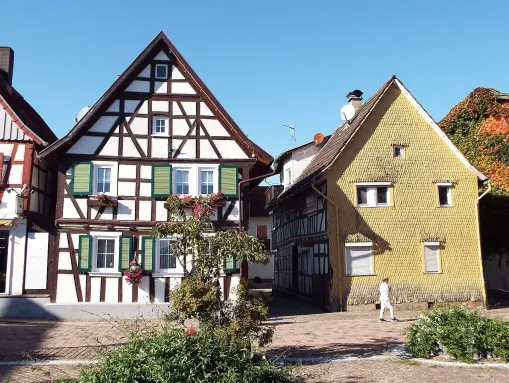 Kulturdenkmal Fachwerkhaus in der Burgstraße