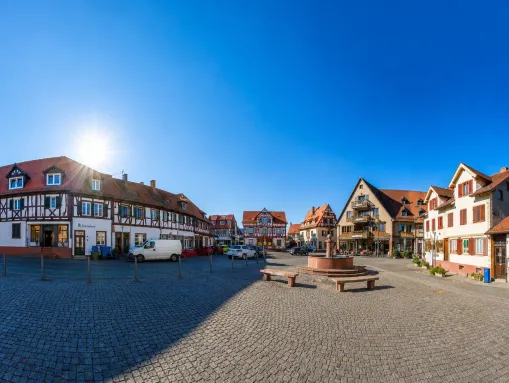 Der Marktplatz in Oberursel
