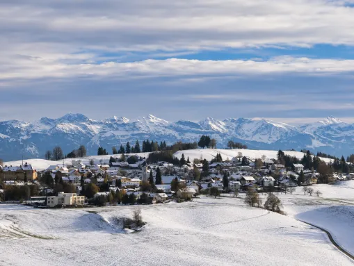 Scheidegg im Winter