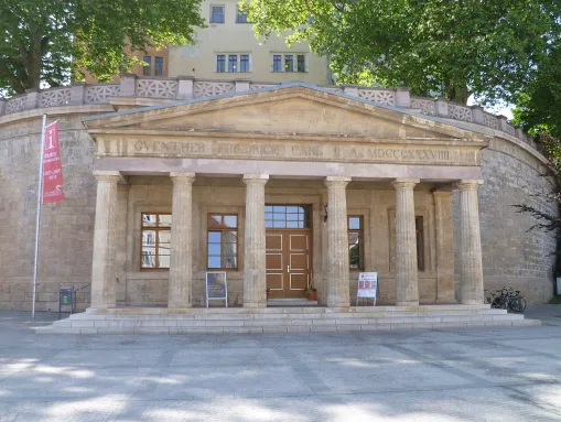 Die Alte Wache von Scheppig am Marktplatz, heute: Touristeninformation