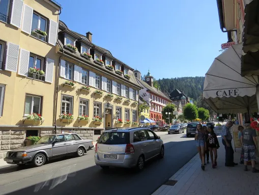Hauptstraße in Triberg