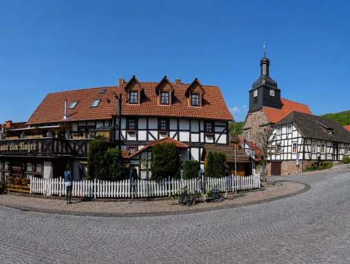 Ortsteil Wüstheuterode mit der Bonifatiuskirche