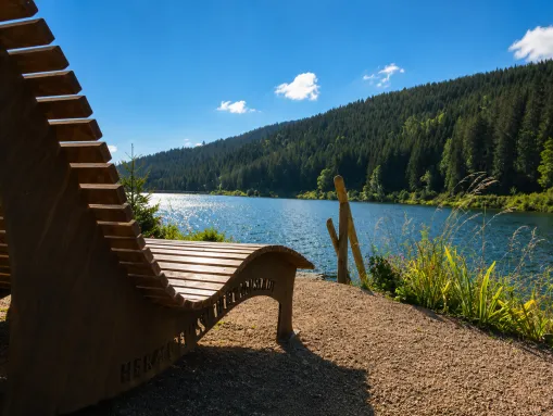 Entspannung am Linacher Stausee