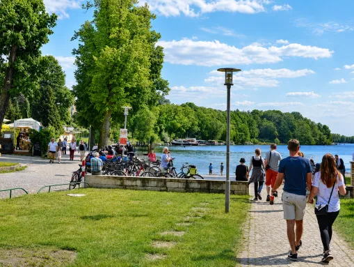 Spaziergang an der Promenade 