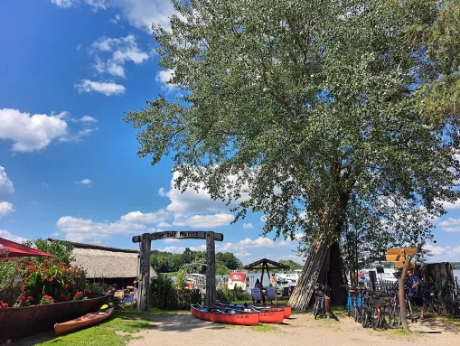 Wassersport am Jabelschen See