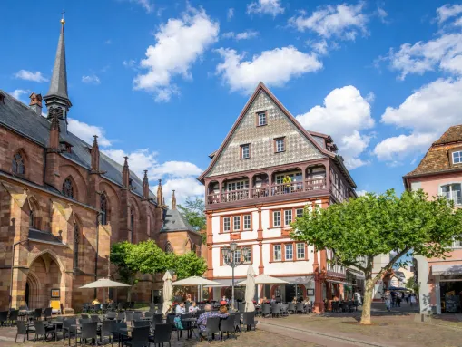 Marktplatz in Neustadt an der Weinstraße