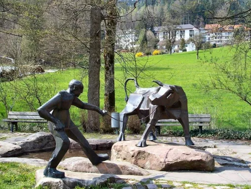 Kuh-Brunnen