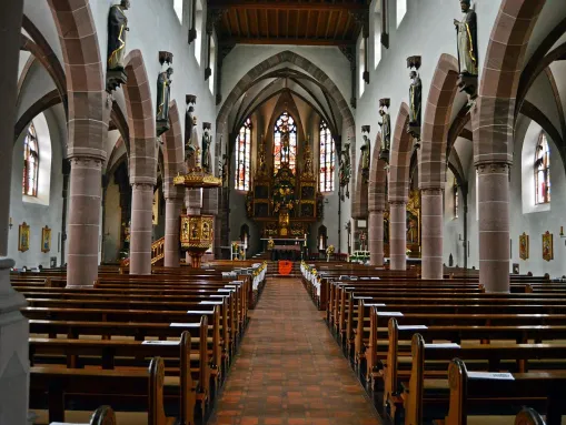 Pfarrkirche St. Ulrich von Innen