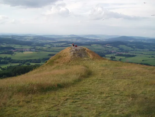 Gipfel der Abtsrodaer Kuppe