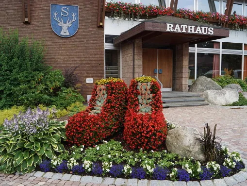 Rathaus der Gemeinde Schluchsee, zu welchem die Weiler Aha-Aeule, Dresselbach und Unterfischbach gehören
