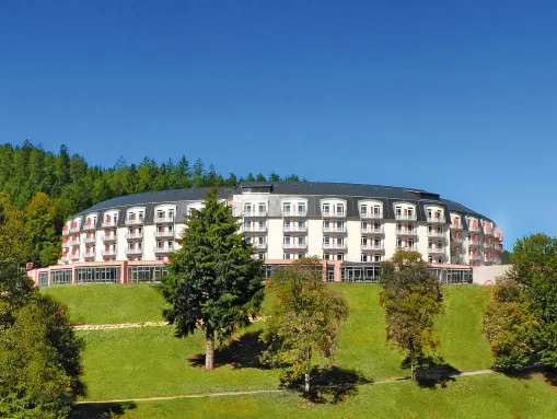 Blick auf die Wehrawald-Klinik in Todtmoos