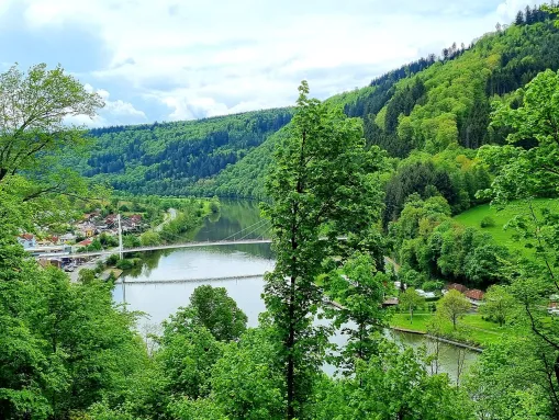 ... und dem Neckar